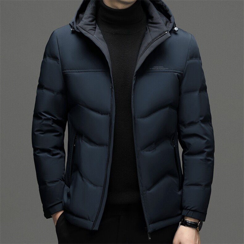 CSYR89598钱塘2020-2冬季厚款有帽时尚休闲中年男士羽绒服P248,男装羽绒服,钱塘207-2