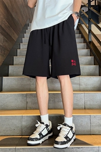 ！2025夏季新款男士速干短裤学生刺绣五分裤中裤DK265特P25图片
