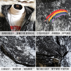 MC49064-P135日系潮衣男大码派克服男工装服外套袄砖墙，男装棉衣，电商A040A