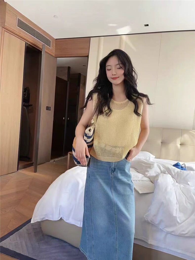 2025新款春秋薄款针织衫初春洋气超好看开春上衣外套,女装T恤,斯尔特羊绒
