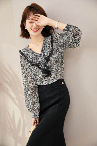 2021秋季新品韩版气质上衣，其它，秋子丰色(1F)