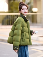 [现货现货]2026冬装新款羽绒服女短款90白鸭绒外套帽子可拆卸现货，女装羽绒服，一安秀