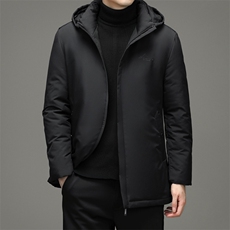 中年男士新款棉衣冬季连帽厚棉服时尚休闲立领外套ZELD9716-P140，男装棉衣，电商B212（原钱塘6029）
