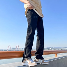 牛仔裤男春季潮大码休闲裤子高街N750P48，男装牛仔裤，星座1116-2