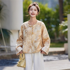 中式2026年春季新款刺绣短外套，女装短外套，靓衣阁
