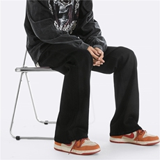 春季新款美式高街牛仔裤XZ604-KN10-P55控68，男装牛仔裤，星座604