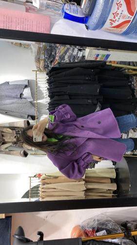 漂遥双面羊绒大衣，女装，酒酿丸子