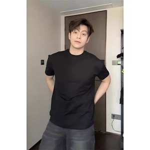 现货潮网图索罗娜正肩凉感圆领健身显肌肉短袖t恤v17特p20图片