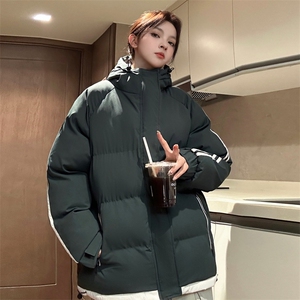 25冬季羽绒棉服加厚保暖上衣服潮牌工装潮流男士冬装外套5811-P68图片