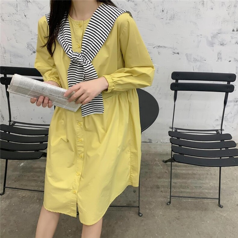 连衣裙带披肩，女装连衣裙，江南俏之羽