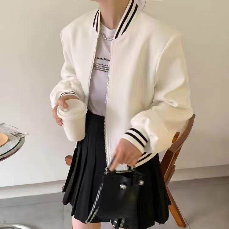 时尚棒球服外套，爆，补货，百搭款，其它，时尚靓姿