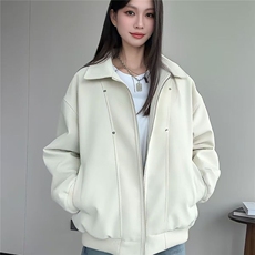 2026春秋痞帅外套男ins高街潮牌港风日系原宿风韩版潮流宽松夹克，男装夹克，星座506A