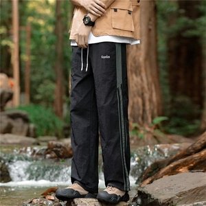 夏季新款美式潮牌宽松冲锋裤男高街百搭运动休闲裤现货 K7985-P38图片