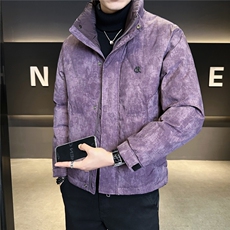 86850-M-3XL-P195标50绒店主风冬季男士休闲渲染百搭羽绒服男，男装羽绒服，电商B255