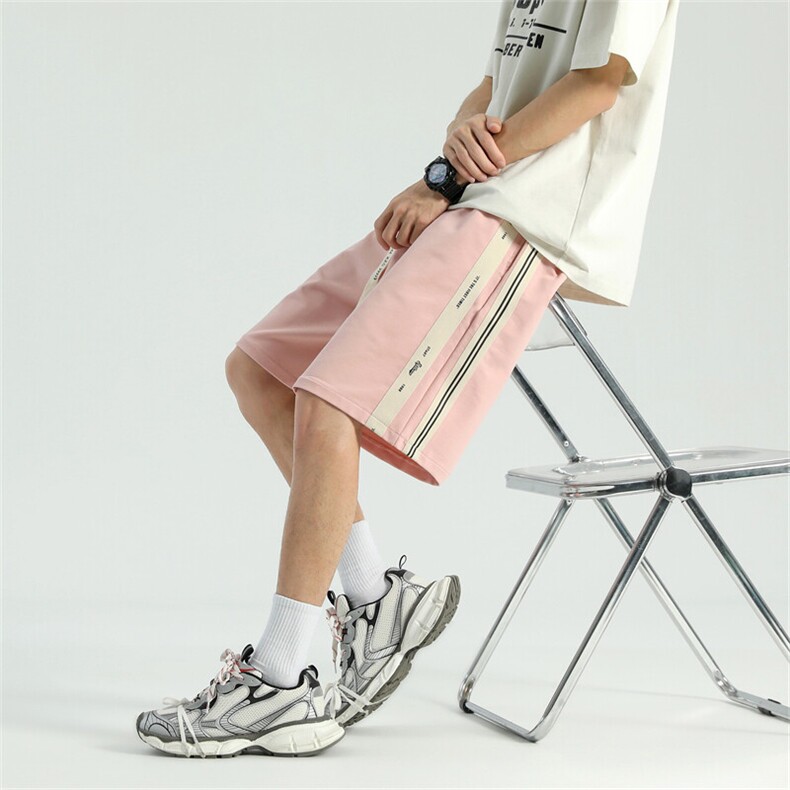 撞色休闲裤短裤男1209-1-DK11-P30现货不缺货，男装牛仔裤，星座1209-1