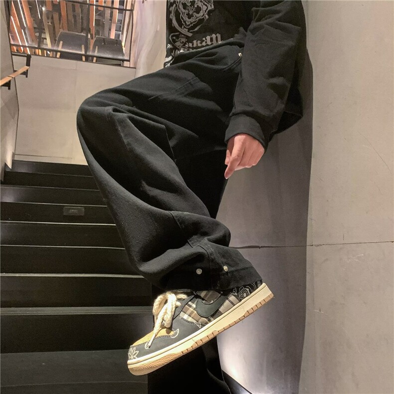 休闲裤青春流行春秋百搭简约潮宽松型长裤男时尚潮牌CK49P38,男装休闲裤,星座410-2