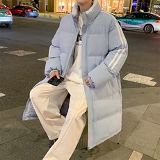 新款休闲长款棉衣，男装棉衣，星座1106-2（原1111B）