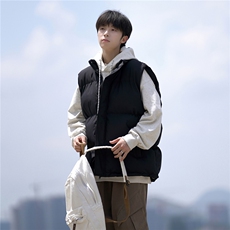 冬季叠穿无袖棉马甲男保暖加厚棉服坎肩外套MJ618特P38现货不议价，男装背心/马甲，星座610B-1