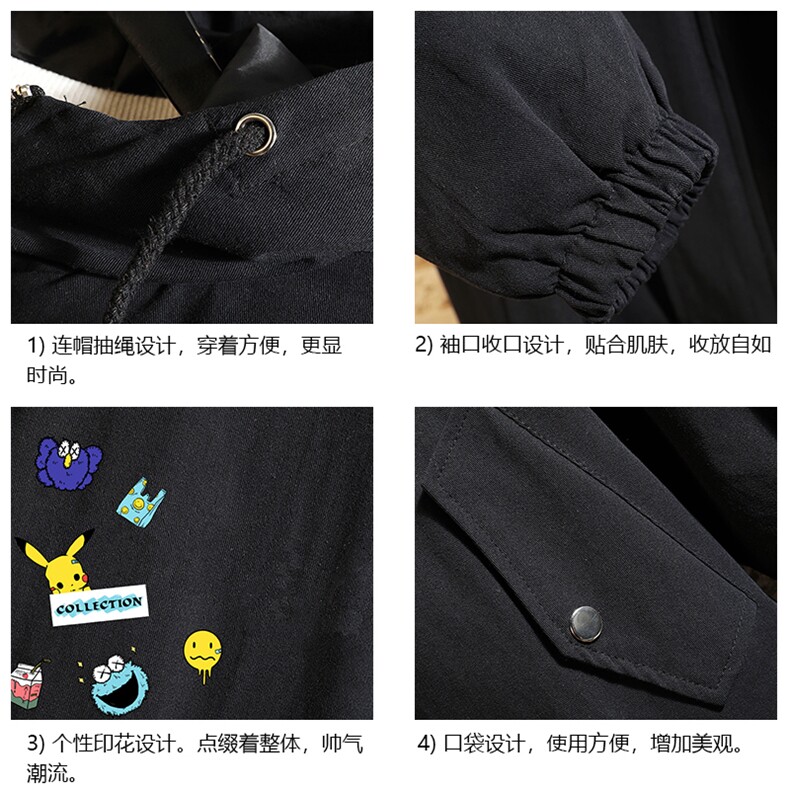 JK41079-P85纯棉连帽夹克男士大码工装夹克男外套男砖墙挂拍,男装夹克,电商A040A