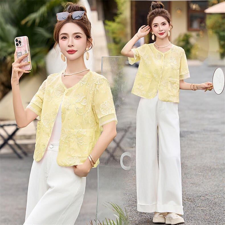 风短款外套女2025夏季新款小个子显瘦减龄开衫上衣ZQ2556绝美超火，女装短外套，众宇琦