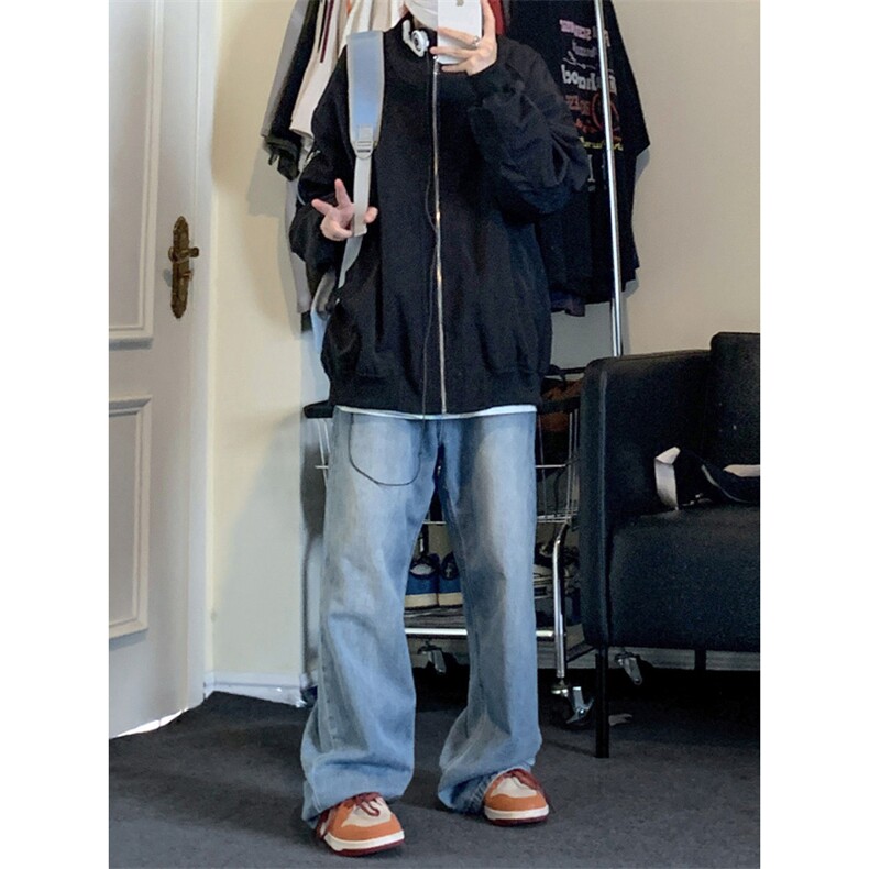 飞行员夹克男解构设计棒球领短外套男XH24-P70,男装夹克,电商B367