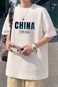 ！2022夏季男士华夫格短袖T恤简约字母半袖体恤TXH227P25图片