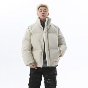 档口高品质PU皮立领皮棉服MF29-P95图片