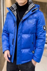 棉衣男中年冬季新款加绒加厚棉服爸爸冬装男士商务休闲连帽外套，男装棉衣，电商B212（原钱塘6029）