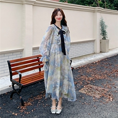 春季重工印花连衣裙C111-2605-P170-K278，女装连衣裙，2C111