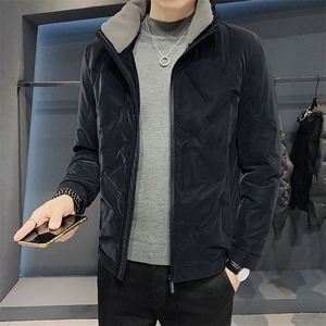 2186冬季男士中青年毛领羽绒服保暖外套羽绒衣外衣潮防寒羽绒衣潮图片