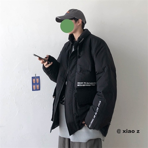 【】A003-HY8005-P130秋冬新款立领大口袋棉衣外套 几物1图片