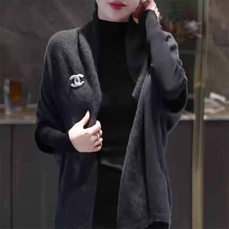 2025年秋季新款百搭女士无袖披肩，披肩，犀桦羊绒