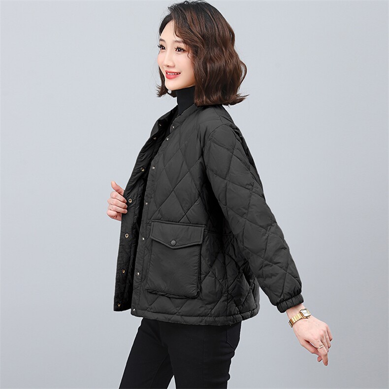 全年备货不下架~2023冬季新款时尚短款羽绒服轻薄外套,女装羽绒服,忆绮罗