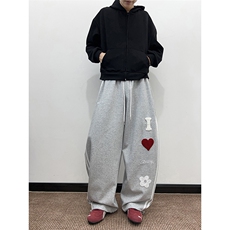 春秋季运动裤男宽松直筒休闲裤青年卫裤K0858-P50，男装休闲裤，星座308B-2