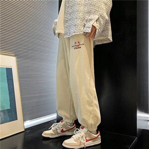 日系复古着vintage裤子高街ins潮灯芯绒休闲裤B369P35图片