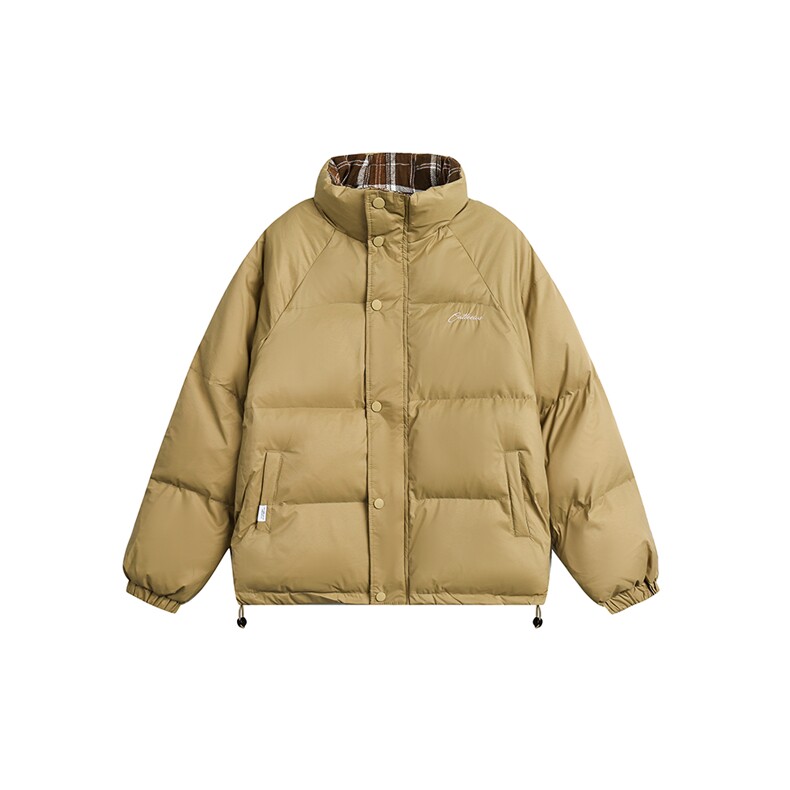 2025冬立领拼接棉服--5182控价198,男装棉衣,电商S012（CATTEE）