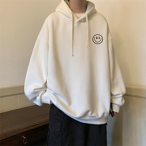 纯棉连帽卫衣男大码运动帽衫宽松薄WY2224-P35 加绒款-P40图片