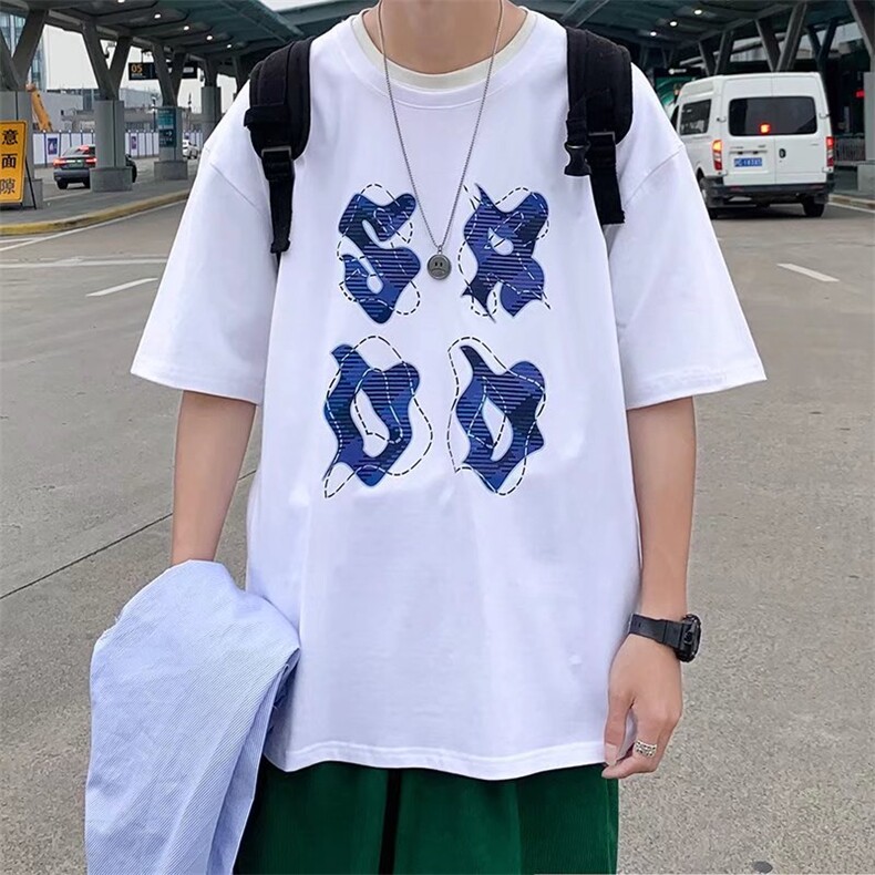 男圆领T恤宽松短袖T515P30，男装T恤，星座1116-2
