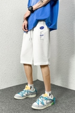 ！2023夏季新款华夫格短裤男士五分中裤运动裤DK666P25控39，男装休闲裤，电商B220