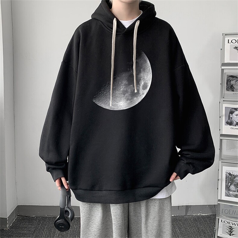 连帽卫衣男大码胖子帽衫大号运动服WY2426-P35图片