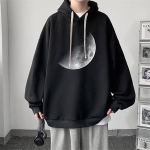 连帽卫衣男大码胖子帽衫大号运动服WY2426-P35图片