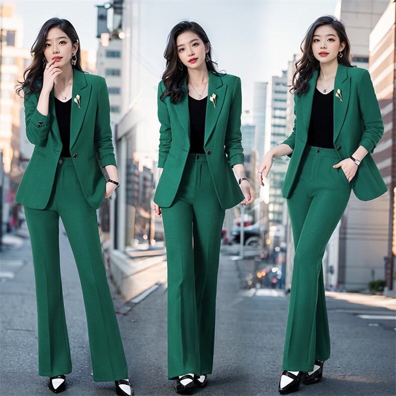 西装套装女2025新款小个子职业装气质女神范高端正装西服外套,女装套装/套裙,韩然一族