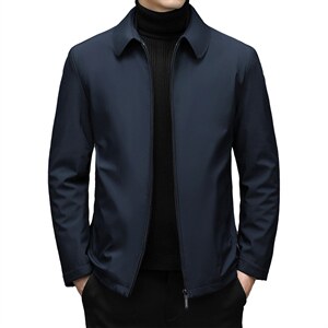 中年男新款冬季加厚夹克休闲爸爸冬装保暖羽绒服YYYR2089-P220图片
