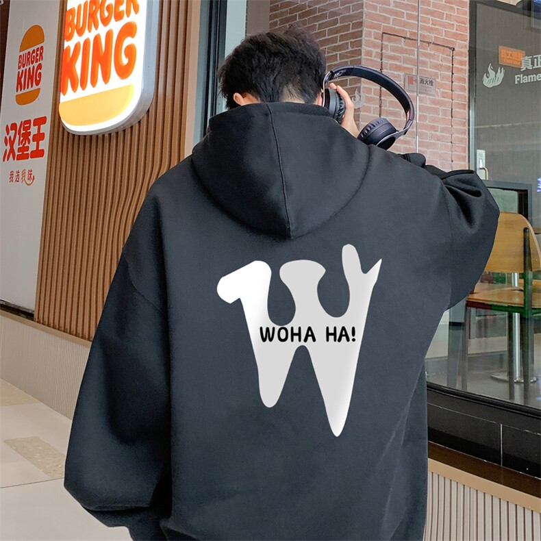 ！连帽圆领卫衣男装港风帽衫男LM126-P35,男装卫衣,电商B367