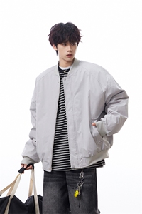冬季clean纯色棒球服领棉服加厚短款棉衣 HZ8815-特P68不议价图片