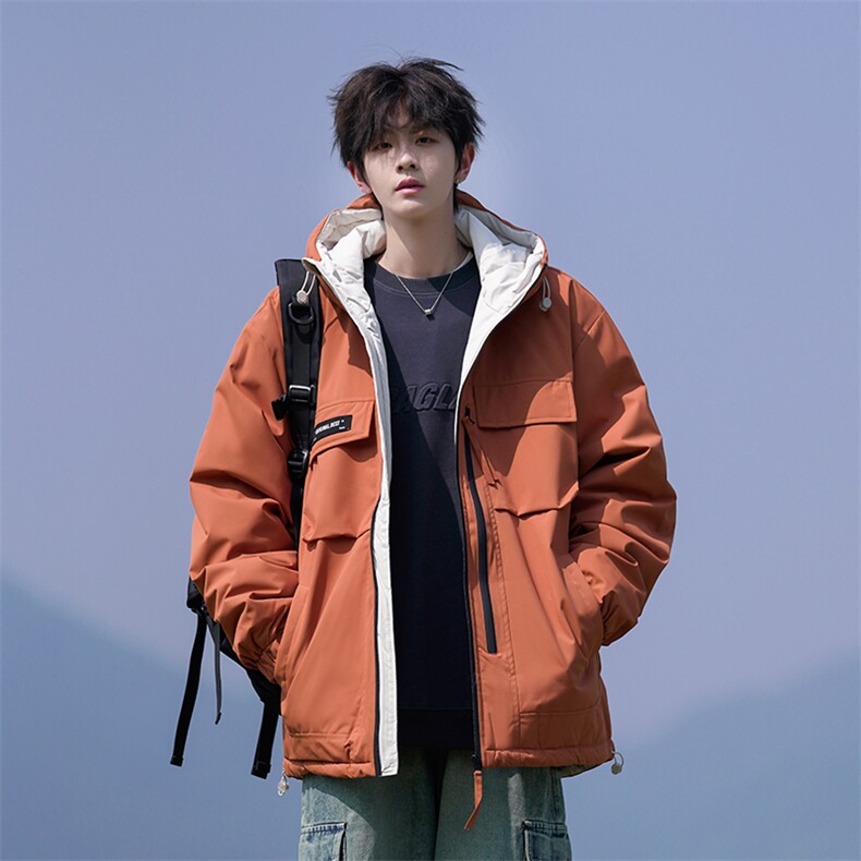 Y2361-P248L-9XL新标90绒冬季新款石墨烯大码宽松连帽羽绒服,男装羽绒服,星座109