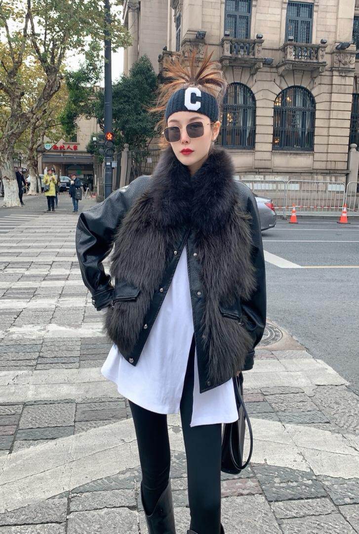皮草，女装皮草，美之芝