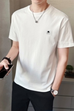 男士新款圆领百搭高级感时尚短袖T恤棉质潮流夏季上衣服T3628-P35，男装T恤，电商A237