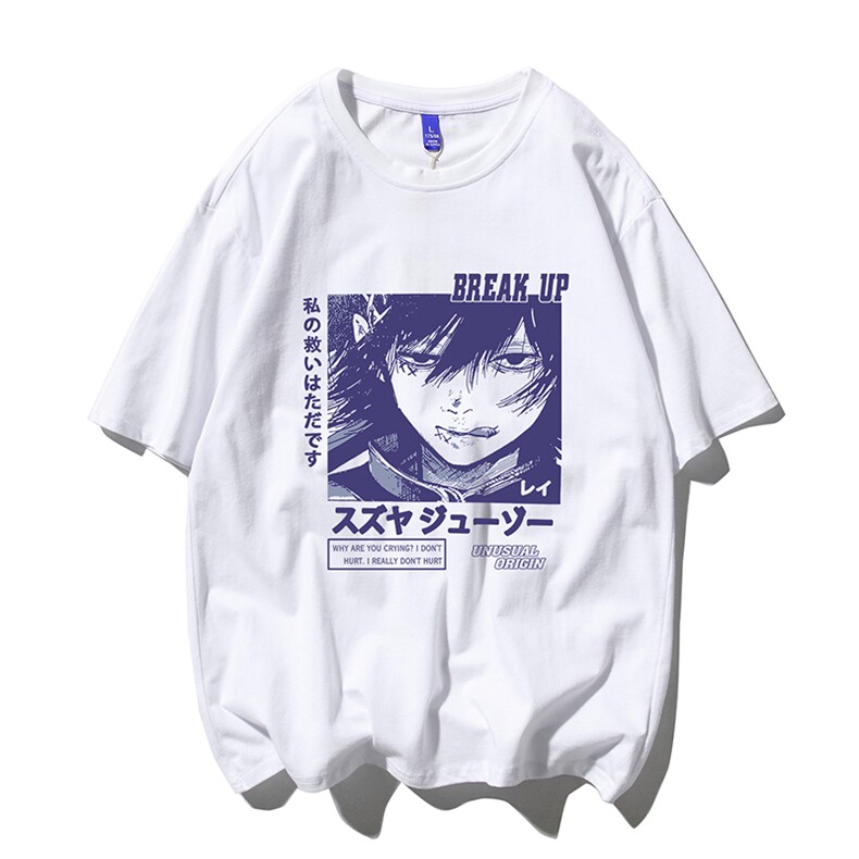 T恤潮流圆领男港风印花2024新款白底平铺衫时尚DS-B299-ZY1195P25,男装T恤,电商A061-1