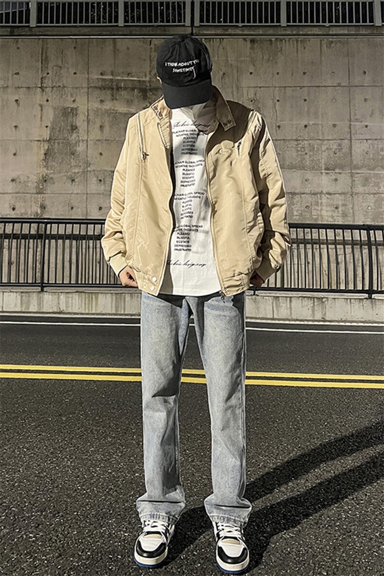 A178秋冬季牛仔裤男直筒修身显瘦百搭潮牌裤子740P40限价59,男装牛仔裤,电商A178